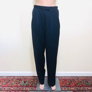 F by Faconnable Super 100’s wide leg pants